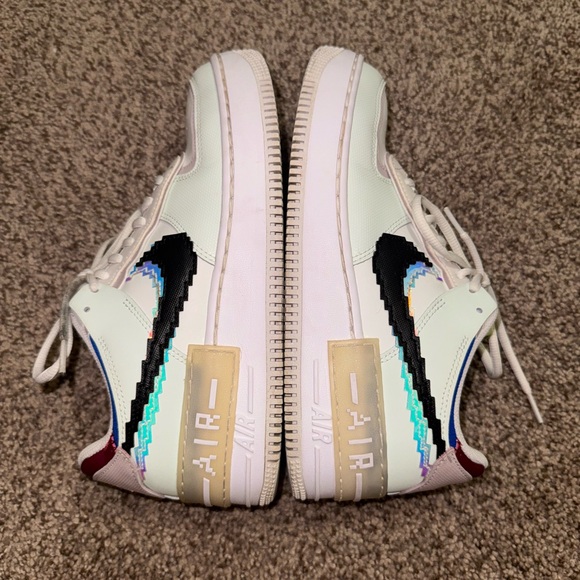 Nike Air Force 1 Shadow Pixel Swoosh - Picture 1 of 9